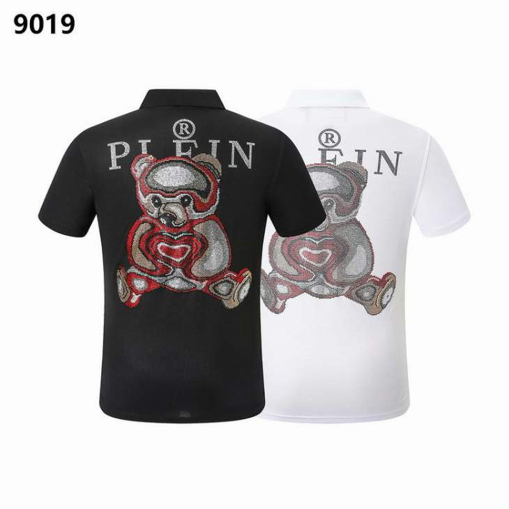 Picture of Philipp Plein Polo Shirts Short _SKUPPM-3XL8l901925917